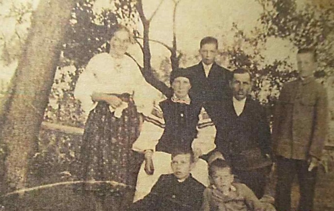 Rodzina Boczarów w Uhornikach