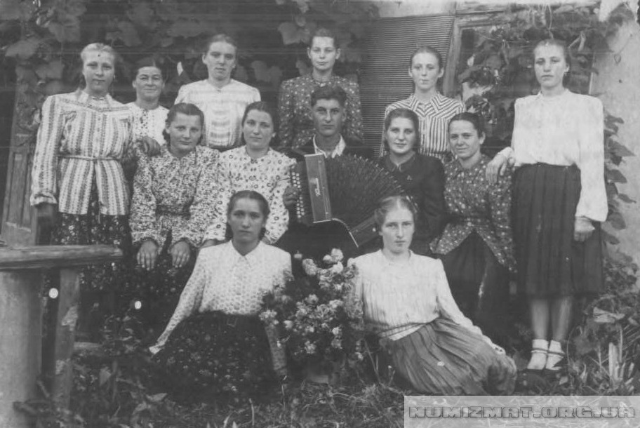 Угорницька молодь. 1953.