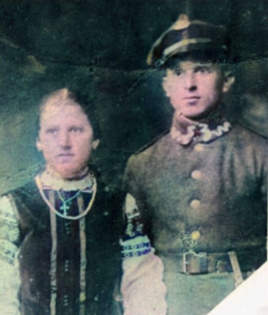 Цібій Василь та його дружина Цібій Юзуня