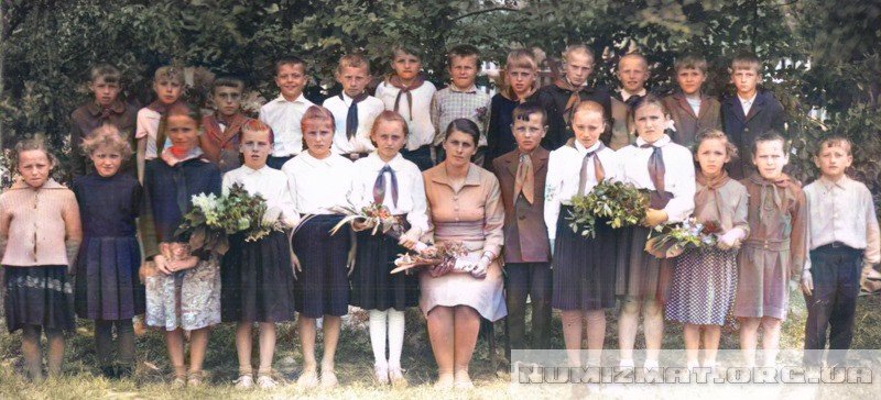 Угорницька школа 1966 рік