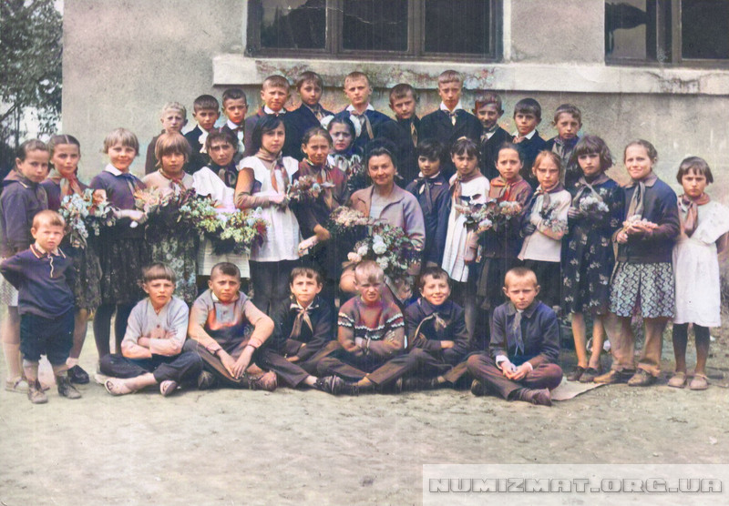 Угорницька школа. 1966 рік