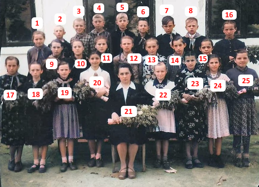 Угорники 5 клас 1959