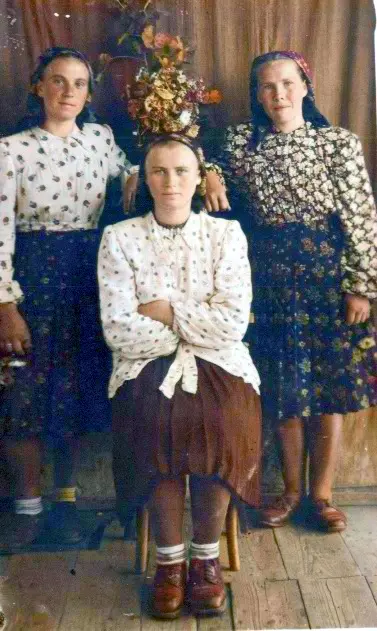 Угорники дівчата 1950