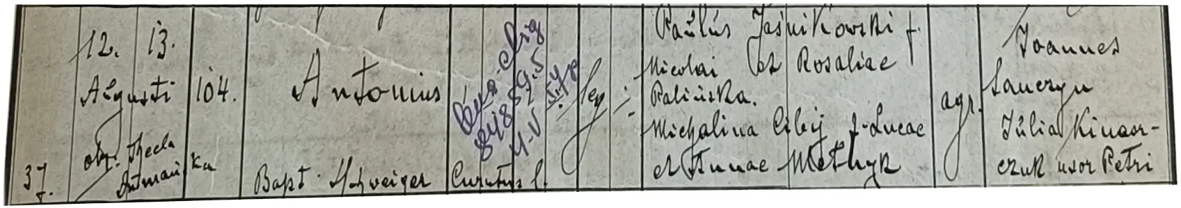 сім'я Ясніковські Угорники 1950