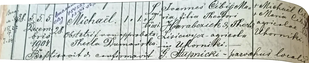 ЦІБІЙ Михайло Іванович 1904