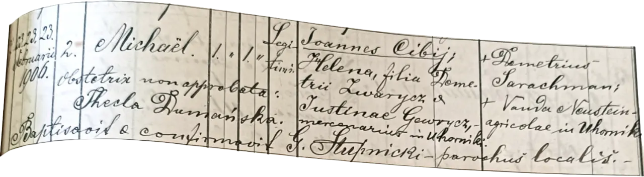 ЦІБІЙ Михайло Іванович 1906