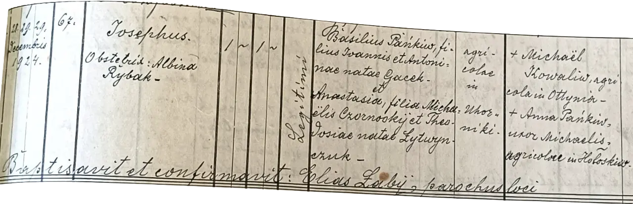 ПАНЬКІВ Йосип Васильович