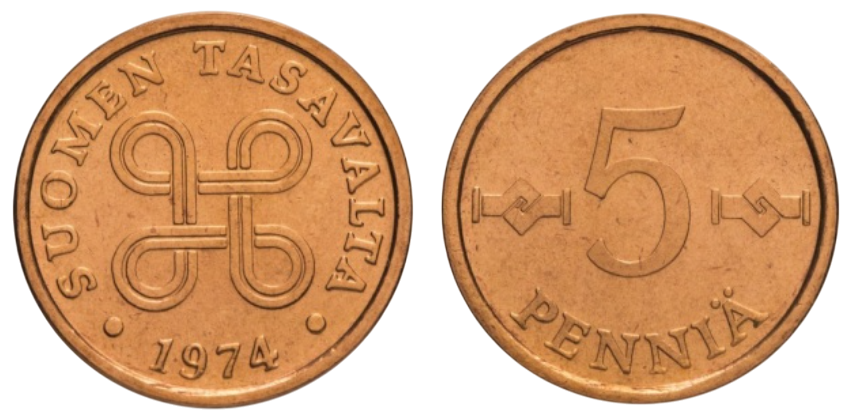 Numizmat - 5 пенні - Фінляндія - Фінляндія
