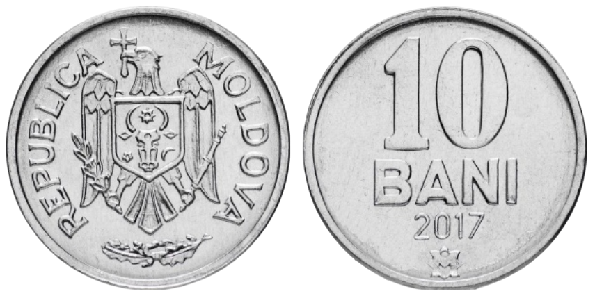 10 бані - Молдова - Молдова