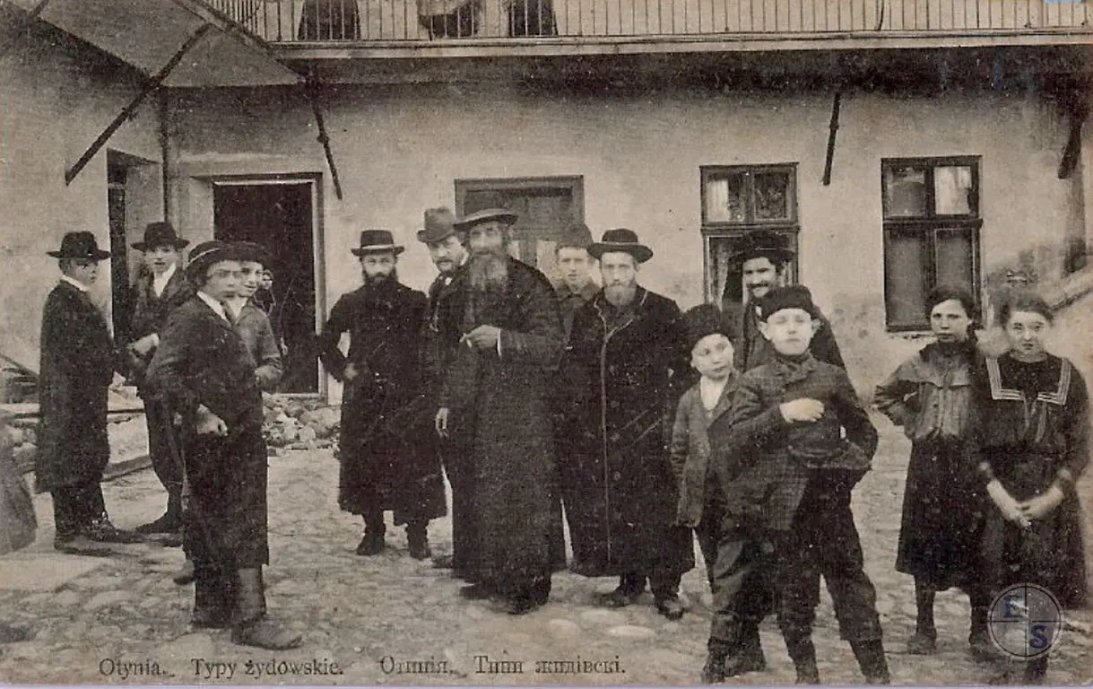Отинія, фото євреїв, 1910 рік