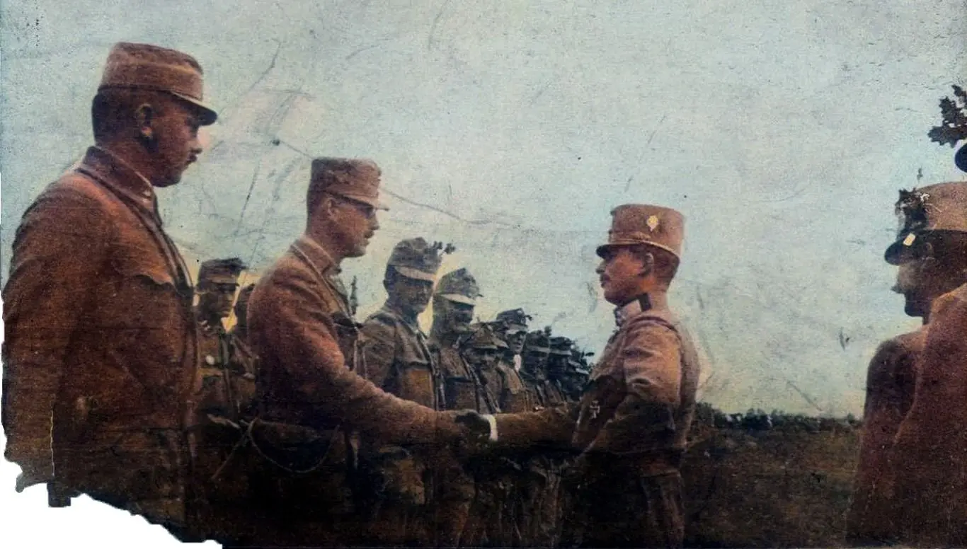 Ерцгерцог Карл Габсбург, 1916 рік. Підмихайля.