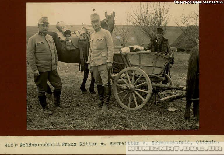 Feldmarschallleutnant Franz Ritter von Schreitter von Schwarzenfeld, Ottynia